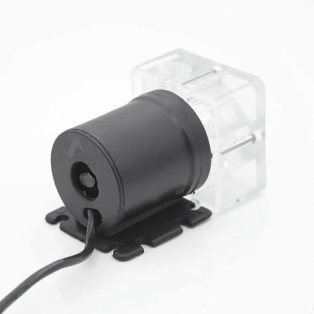 12V G1/4 Gewindestrom 500L/h Geräuscharme Pumpe Computer-Kühlwasserpumpe für CPU-PC-Computer-Kühlsystem