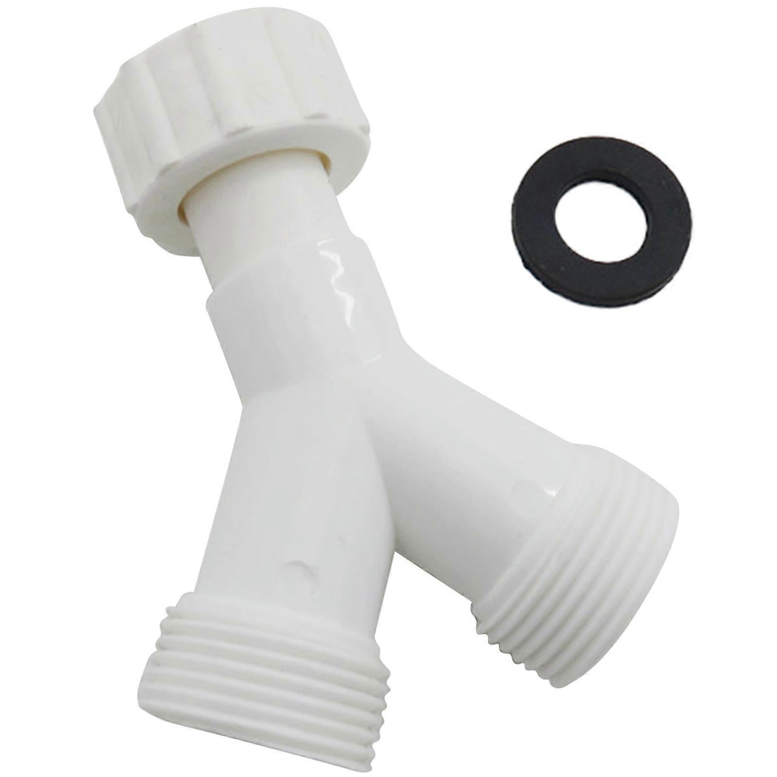 Universal Hose Y Piece Splitter Connector 3/4 inch Y Shape Connector Leak Proof Seal Long lasting Usage Simple Installs