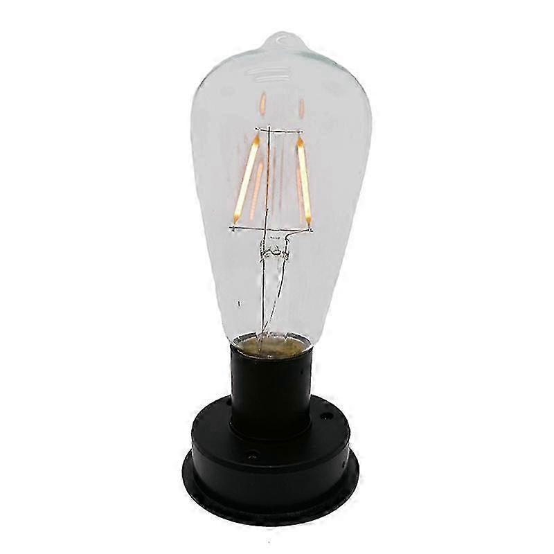 Automated Light-Sensing Fence LED Tungsten Filament Bulb for Garden Lighting 2800K 1 Piece