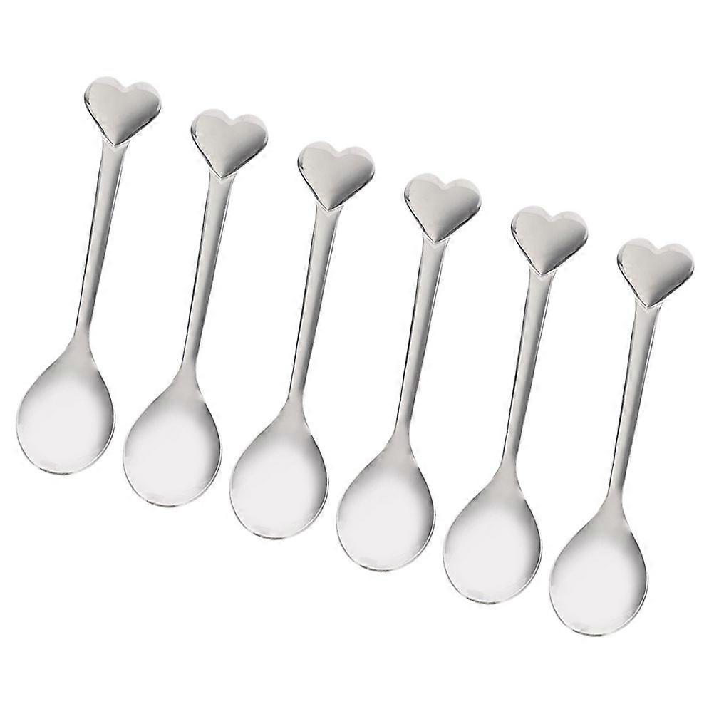 High-Grade Tasting Spoons, Round Heads Prevent Scratches while Maintaining Shine