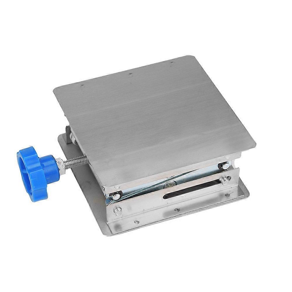 High quality Laboratory stainless steel lifting platform 100*100*160mm manual