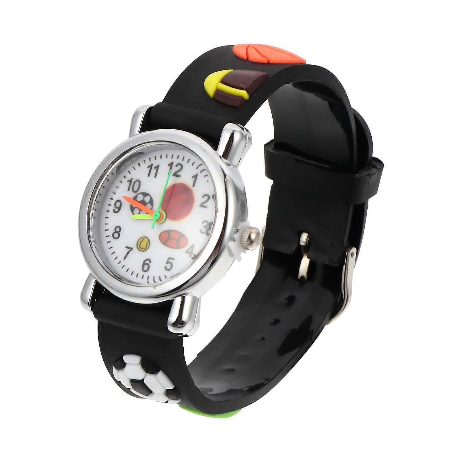 Cartoon Wristwatch with Safe Material Strap – Stylish & Comfortable Design for Boys' Birthdays