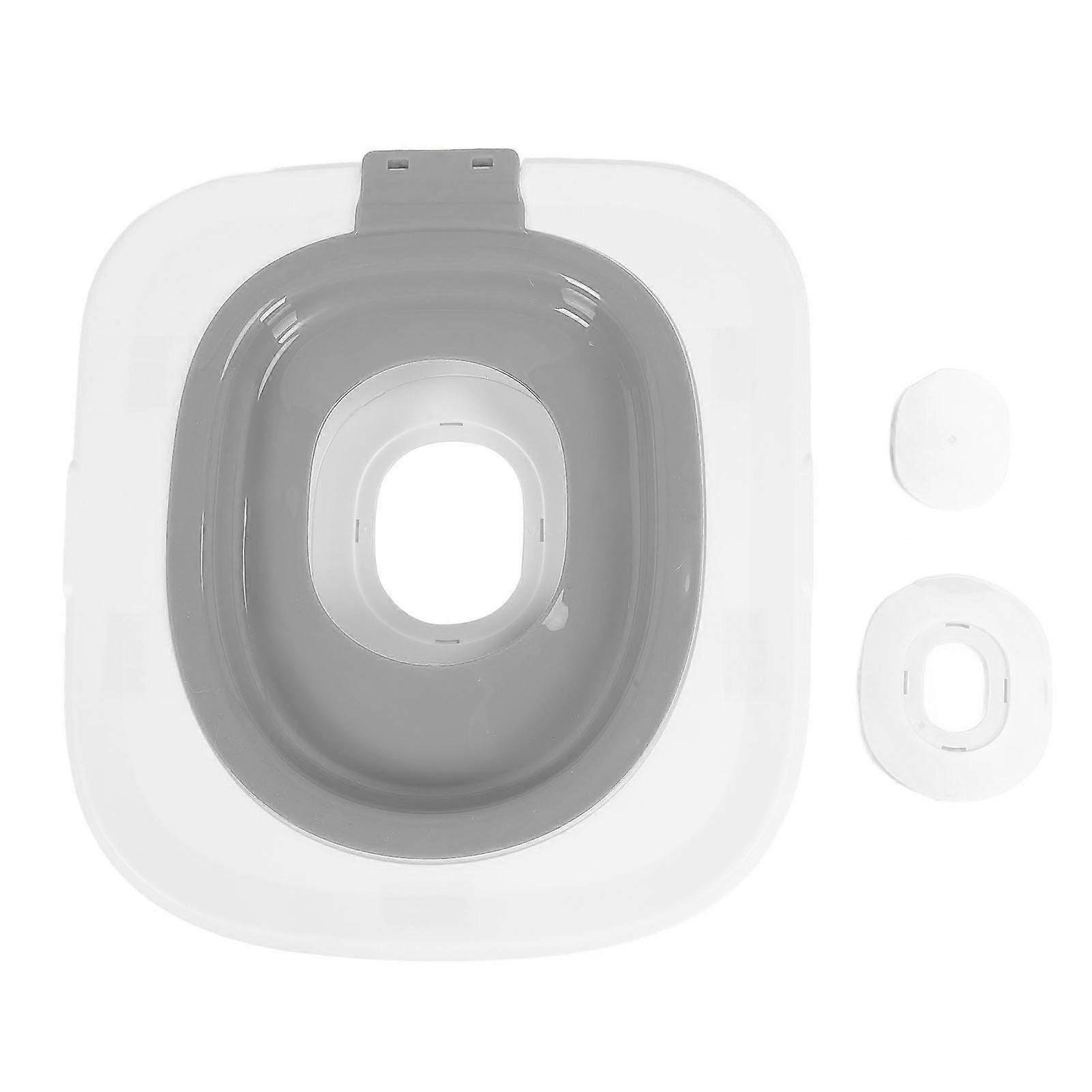 Cat Potty Training Kit, Reusable, Removable Urinal, Pet Toilet Training System, Pet Shop, Grey