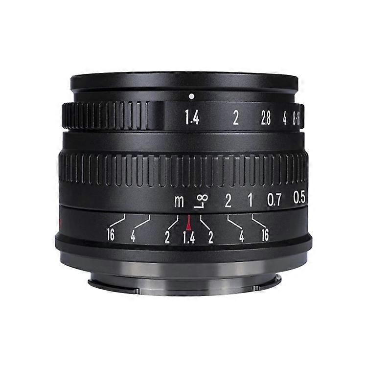 7ARTISANS 35mm F1.4 Obiectiv cu unghi larg APS-C Diafragmă mare Obiectiv de cameră cu focalizare manuală compatibil pentru Sony E / Nikon Z / Canon EOS M / Fuji X