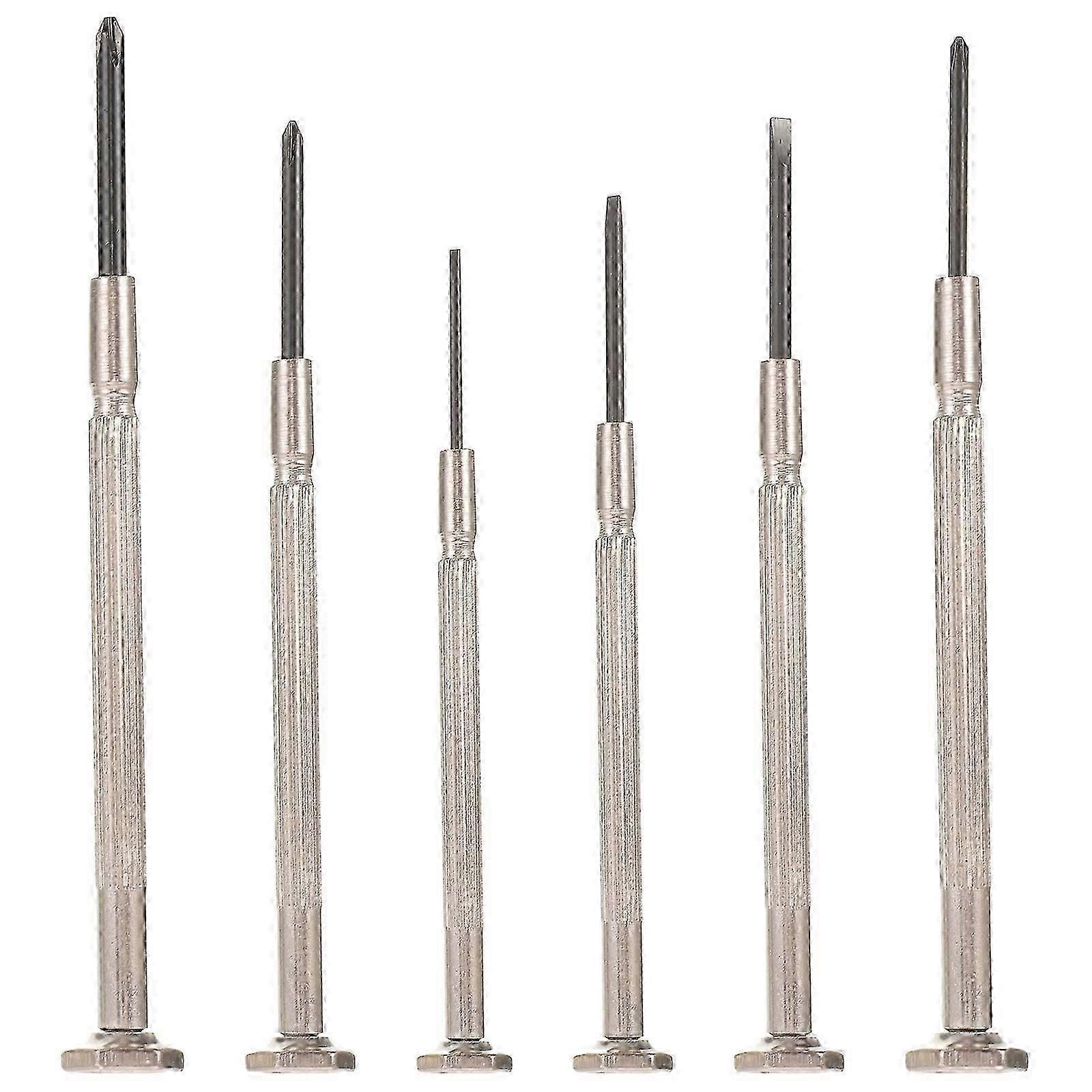 6pcs Mini Precision Screwdrivers Set for Watch and Clock Repair, Electronics Repair Tools