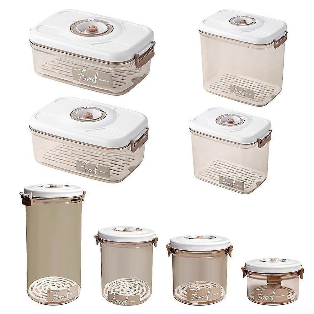 Large vacuum box for food for daily use in the kitchen (around 630 ml)