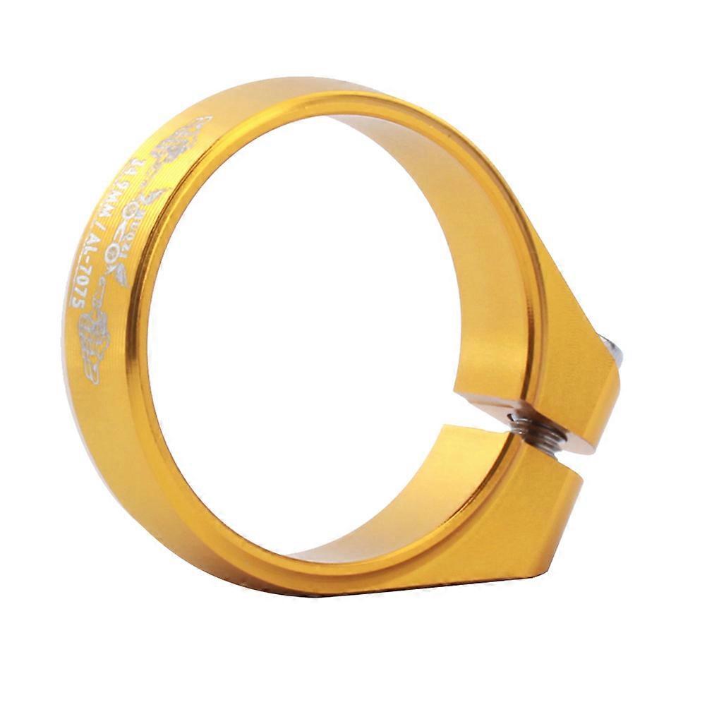 Road Bike Seat Tube Clamp 34.9mm Round Shape Screw Locking 1Set