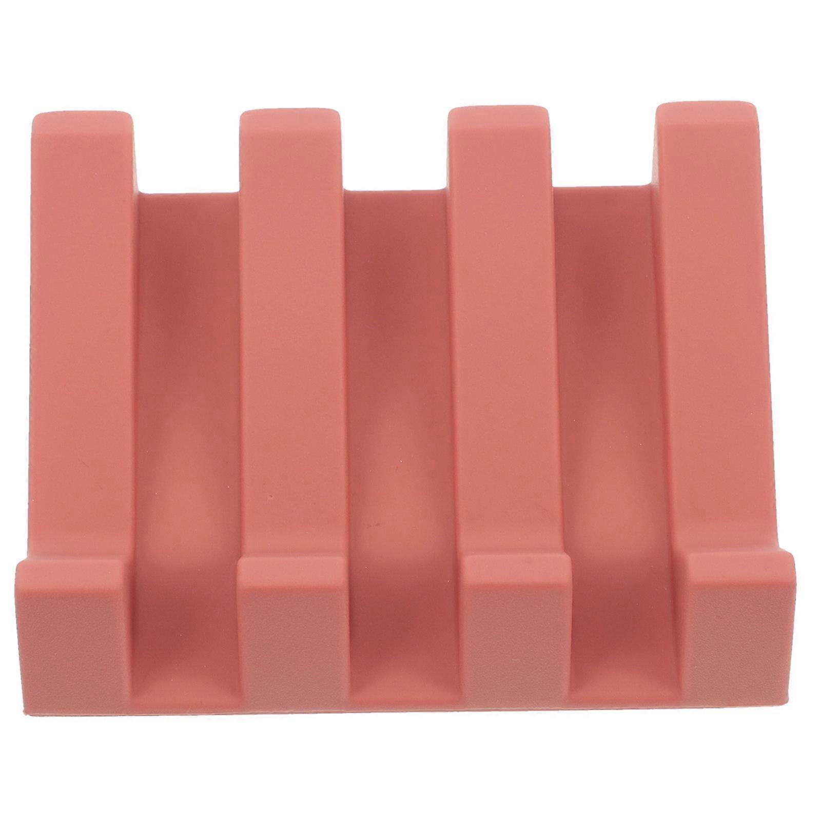 Diatomite Moisture Absorbing Stick Absorbent Diatomite Soap Dish Rectangular Coffee 13.00X8.00X1.40CM Quick Dry 1Set