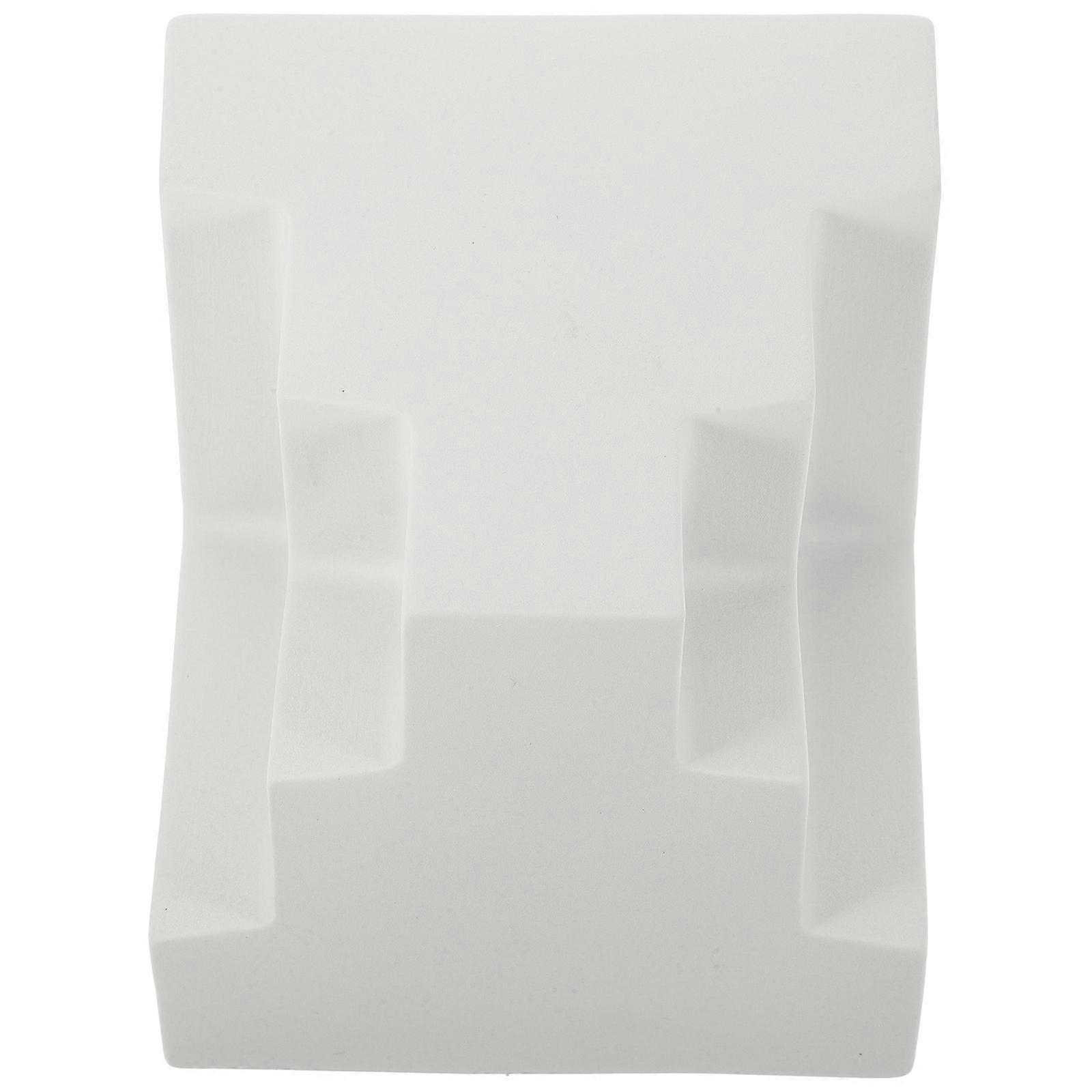 Statue Decorative Desktop Ornament Simple and Modern Porcelain 13.5X13.5X13.5CM 1Set