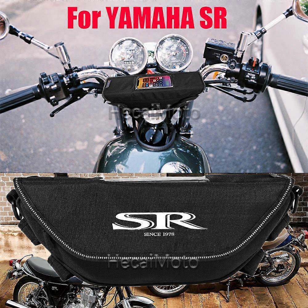 For YAMAHA SR 400 500 250 400FI Motorcycle accessory Waterproof And Dustproof Handlebar Storage Bag navigation bag -C