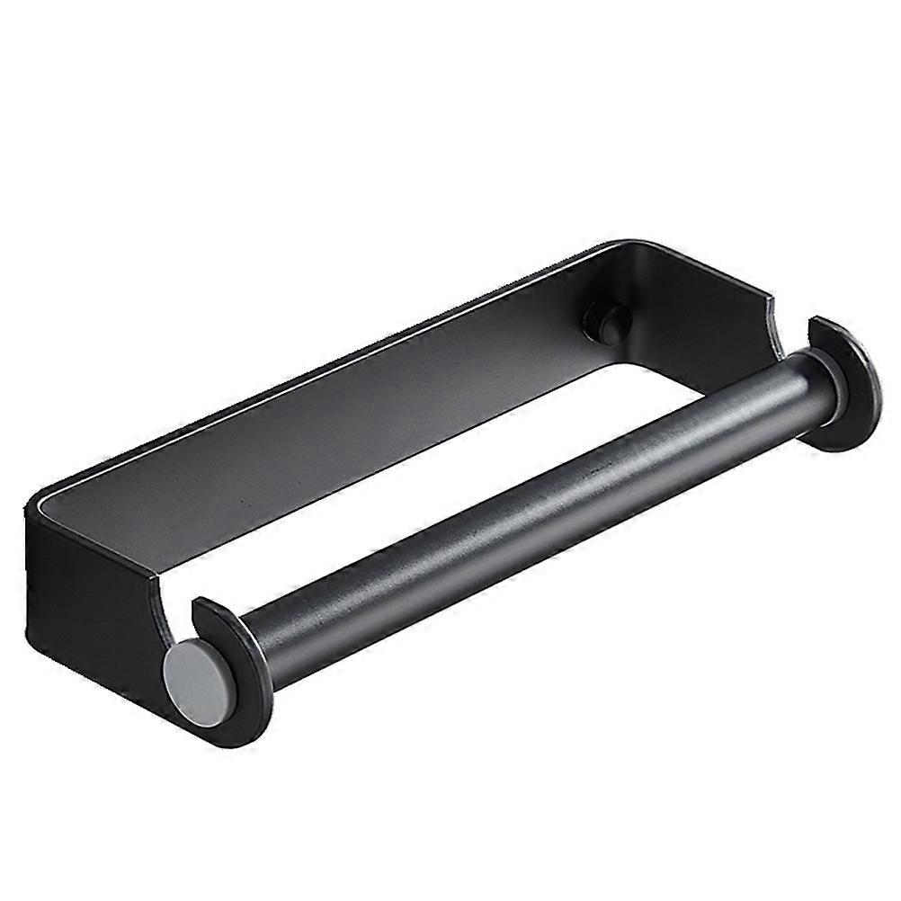 Paper Towel Holder No Drill Cling Film Dispenser Kitchen Use Rectangular 22X7X2.5CM 1Pack