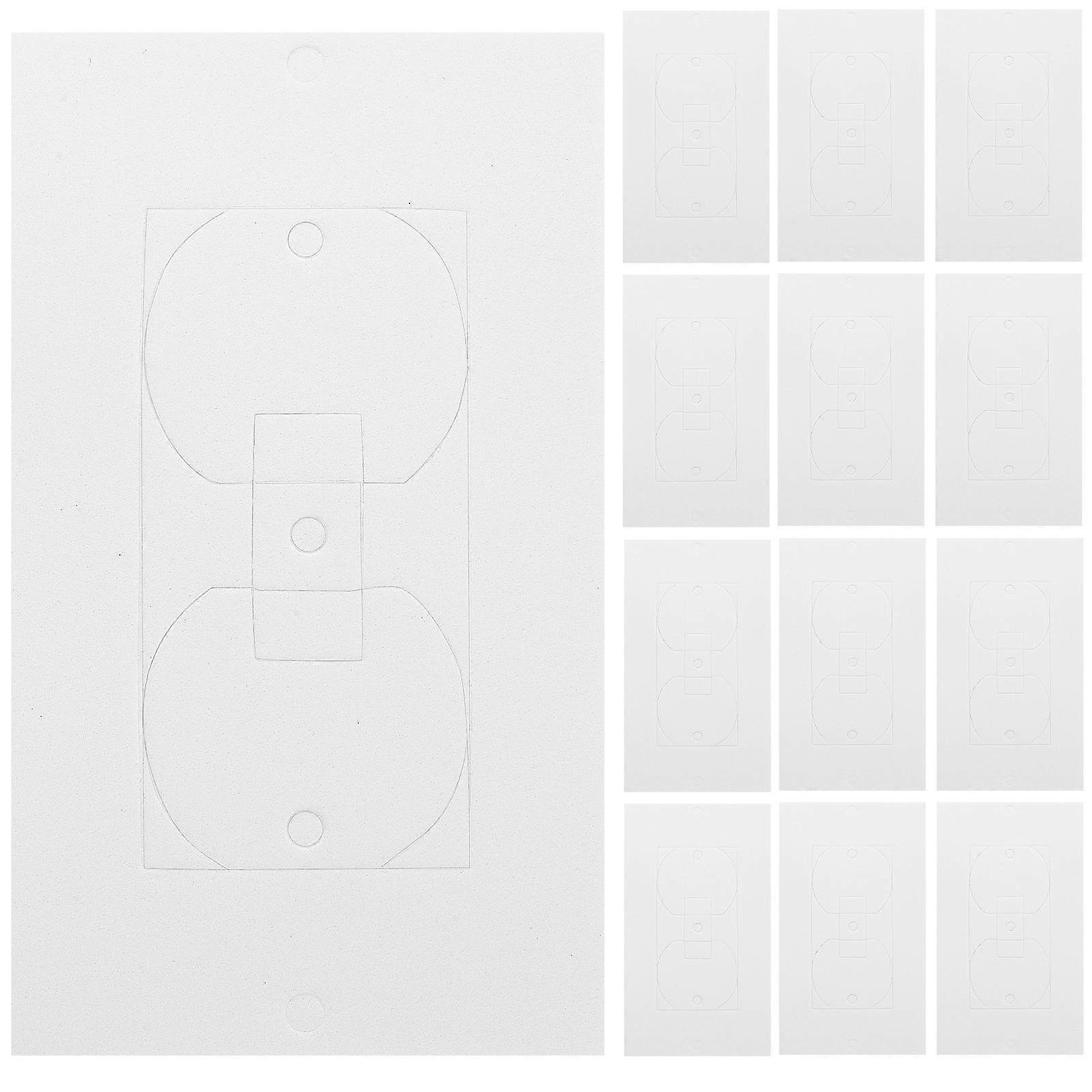 50pcs Outlet Insulation Pads for Wall Plates – Lightweight, Easy to Use Gasket Replacement for Sockets and Siding – Insulation and Protection