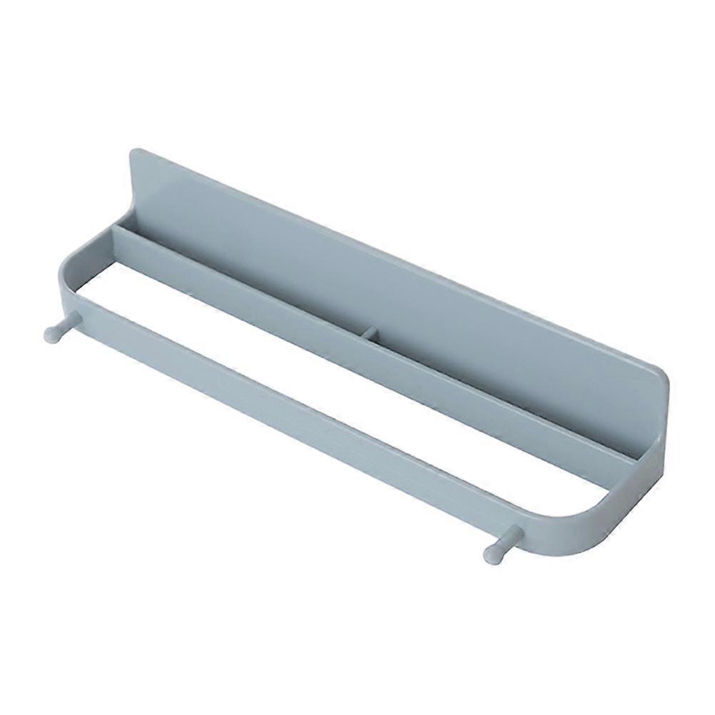 Slipper Mounted Shoes Rack Save Floor Space Living Room Light Grey 1Set