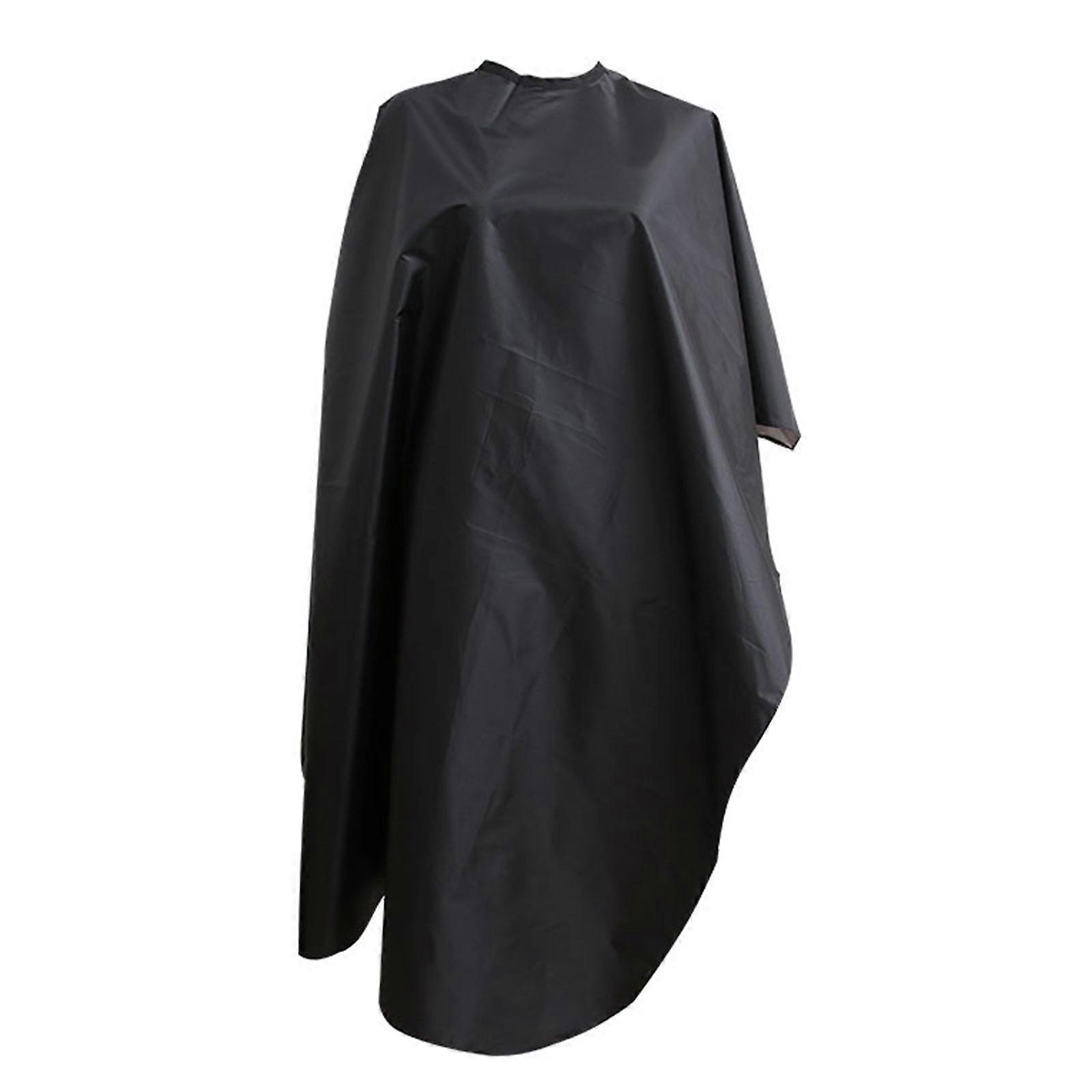 Waterproof Hair Styling Cape for Barber Shop Home Use 145x120x1cm Black and Reverse Color for Random 1Pcs