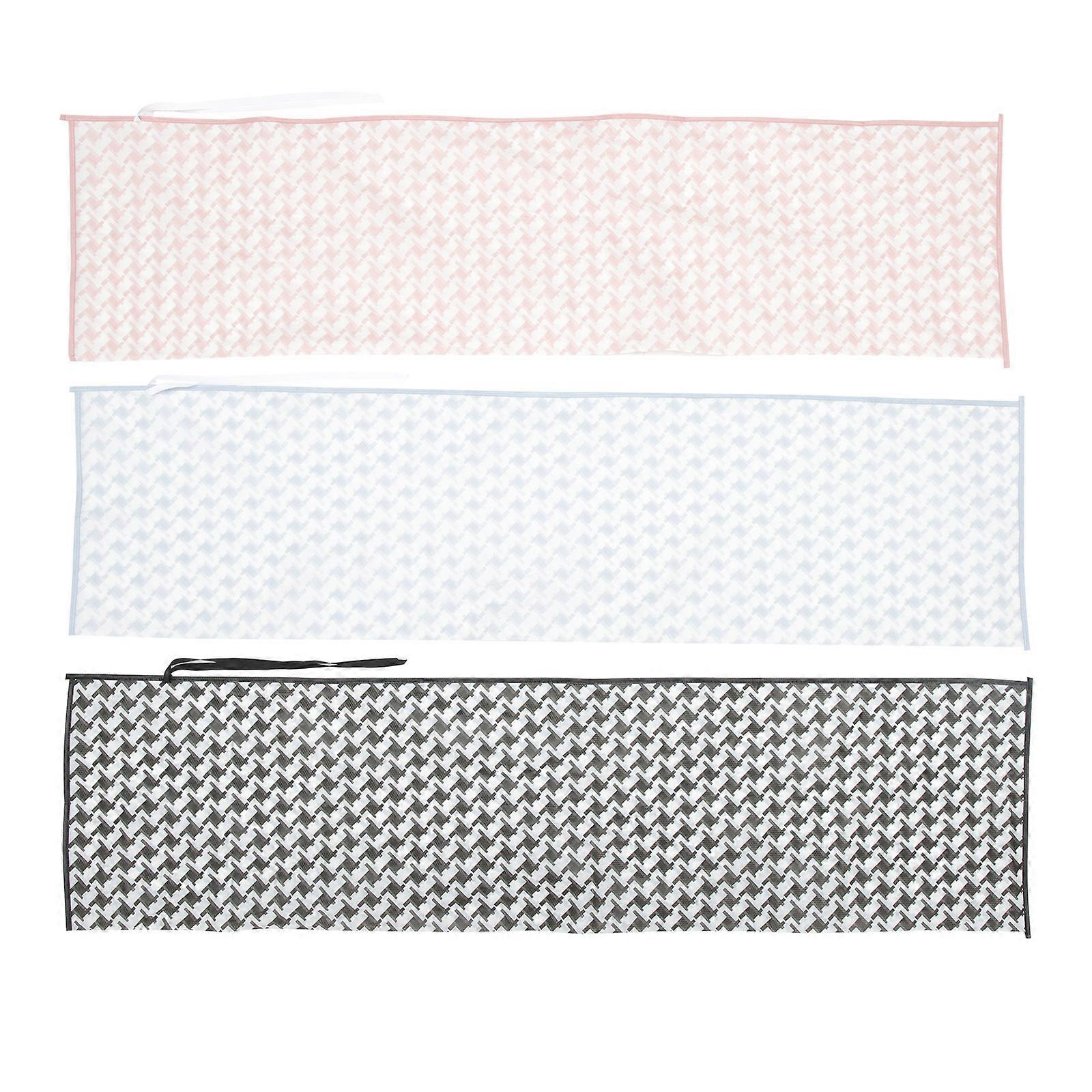 Storage Bag for Sleeping Mat Plastic Cylindrical Dustproof Foldable 3Pcs