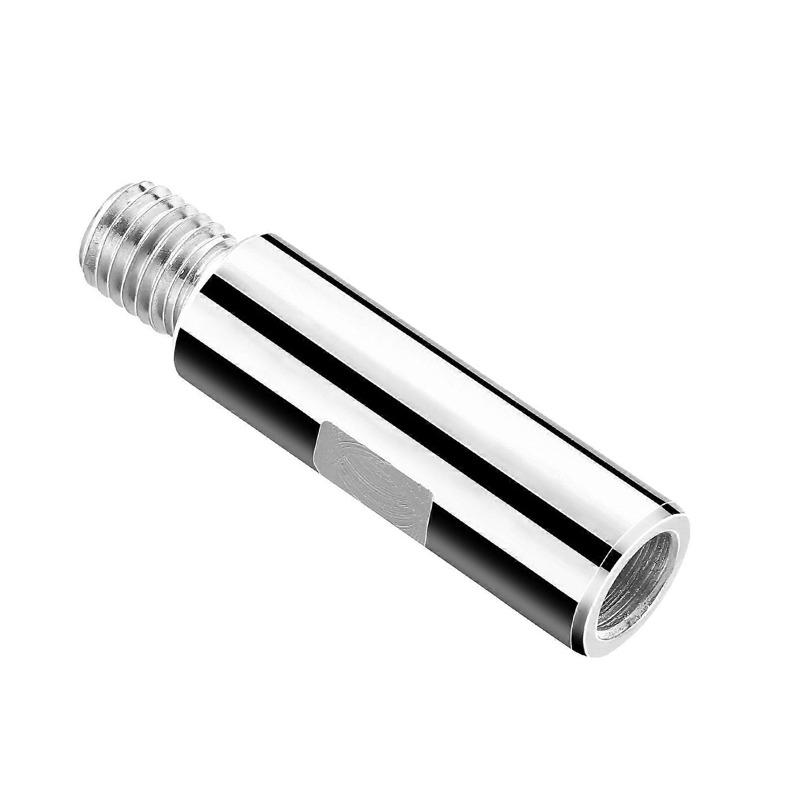 Polisher Extension Shaft Polishing Machine Extension Rod DIY Projects Cylindrical Silver 2.9X0.7X0.7in 1Pack