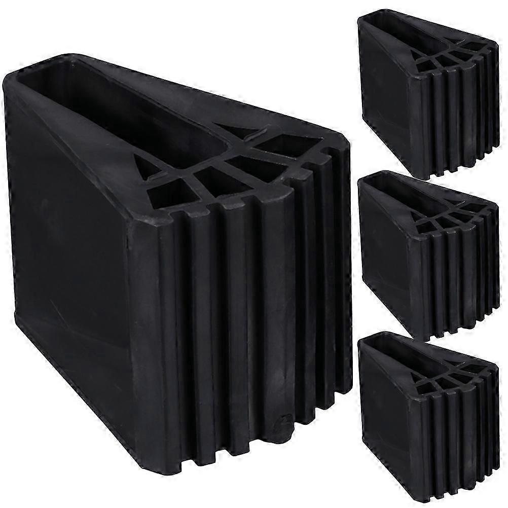 4 pz Telescopico Scala Stabilizzatore Gradino Scala Piedi Copre Estensione Scala Piedi Supporto Impugnature
