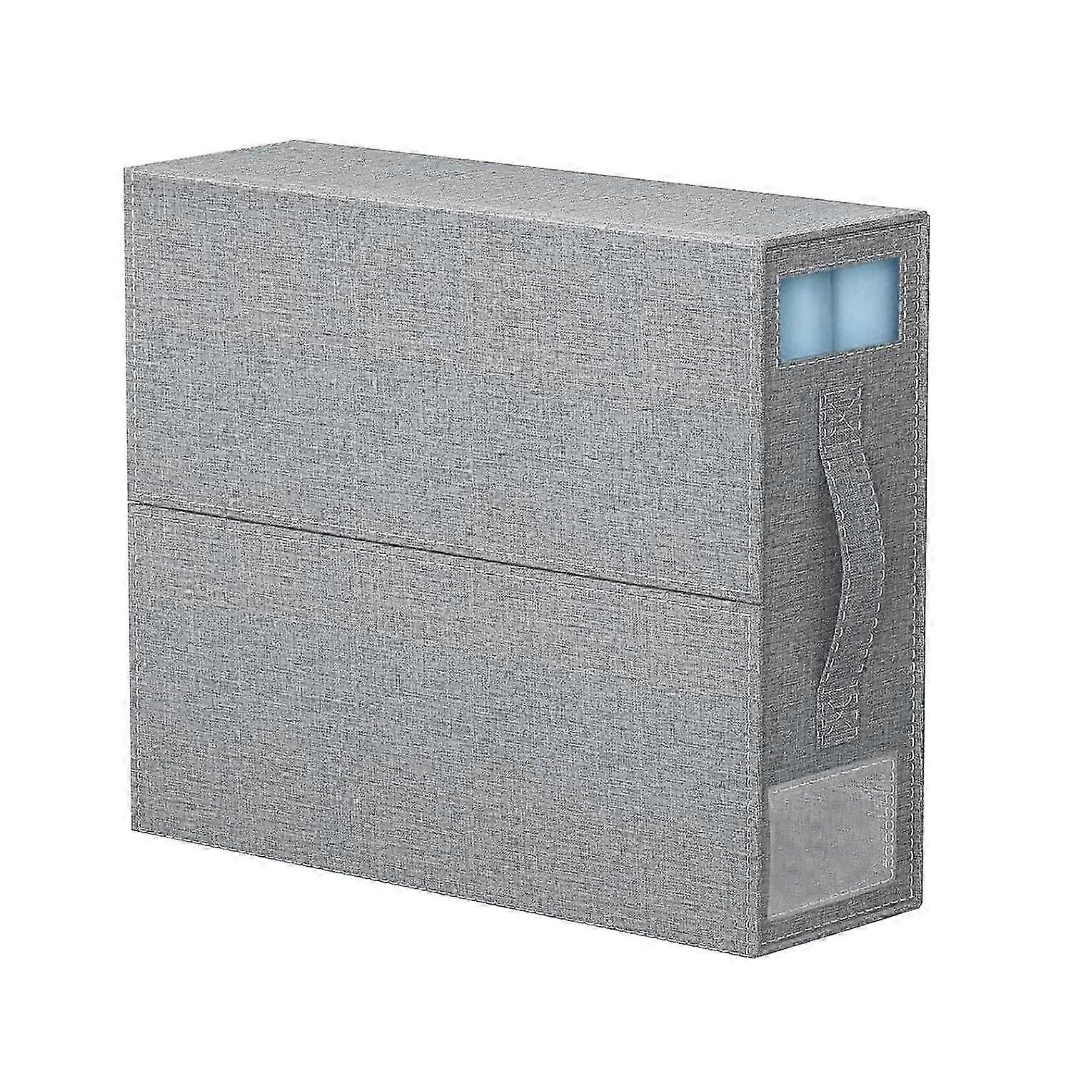 2025 Latest Model Bed Sheet Storage Box Large Capacity Clear Window Dust Proof