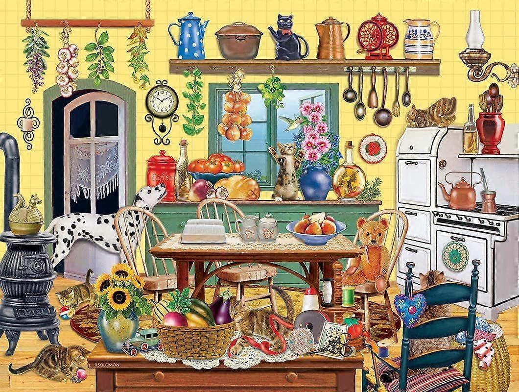 Early Bird Luncheon Puzzle de 1000 pièces Puzzle en bois Enfants et adolescents Formation éducative Résistant à la décompression Jeu difficile