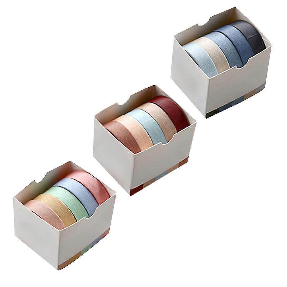 Creative Colored Washi Paper Tape for Gift Wrapping 15 Rolls