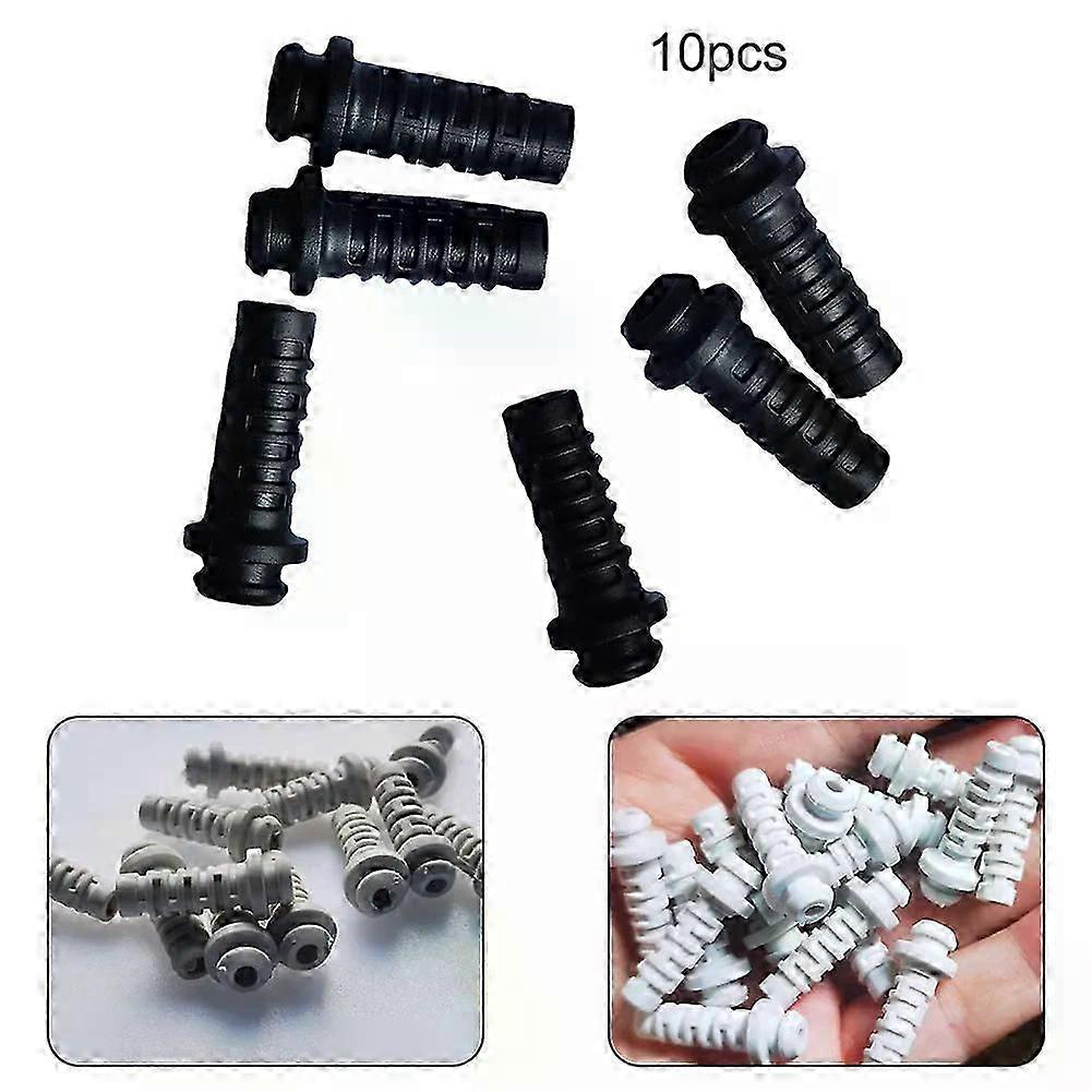 10pcs 3/4/5mm Cable Gland Connector Rubber Strain Relief Cord Boot Wire Sleeve Torsion-proof Joint Connector Fit For Aviation Plug