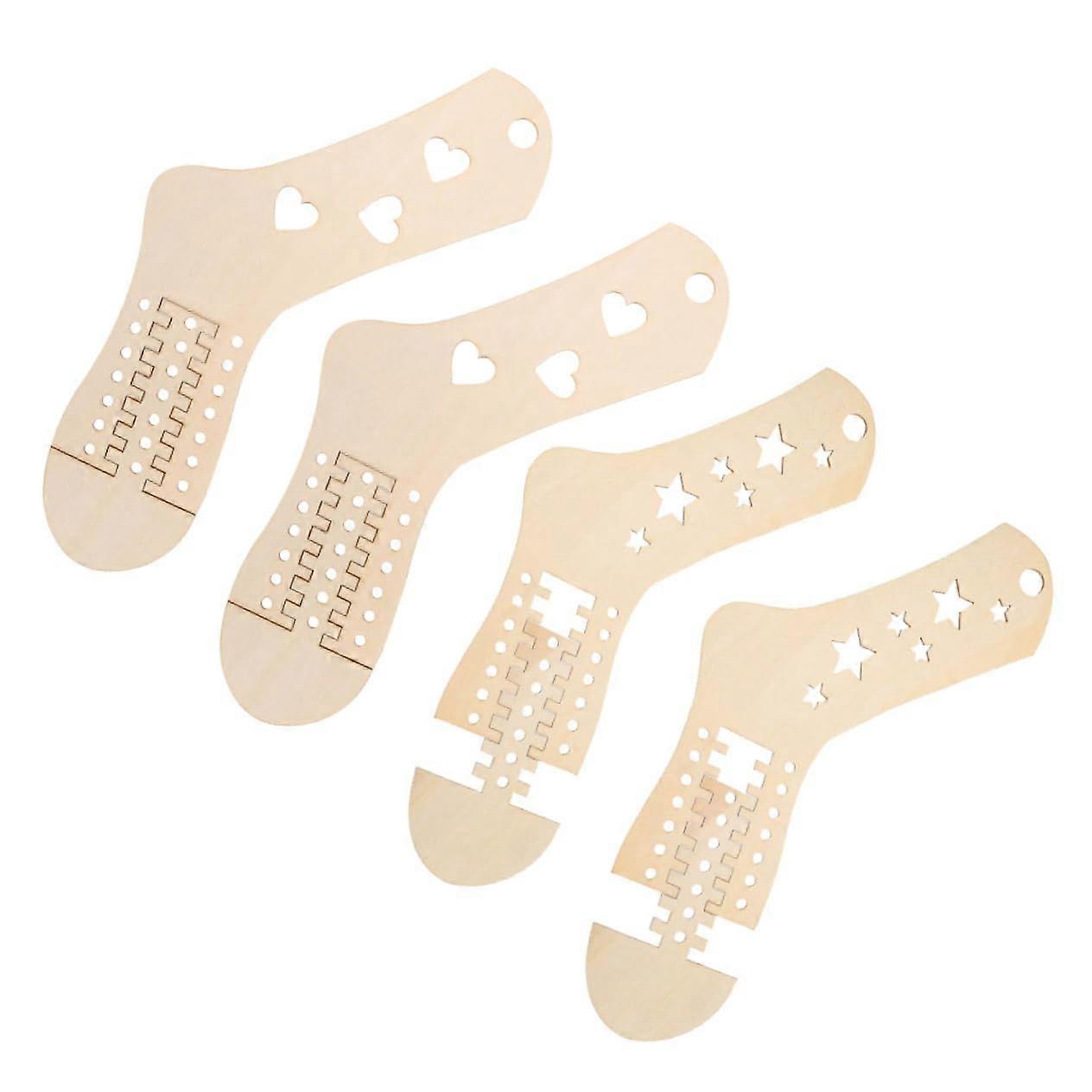Adjustable sock boards for knitting and crocheting Highquality wood