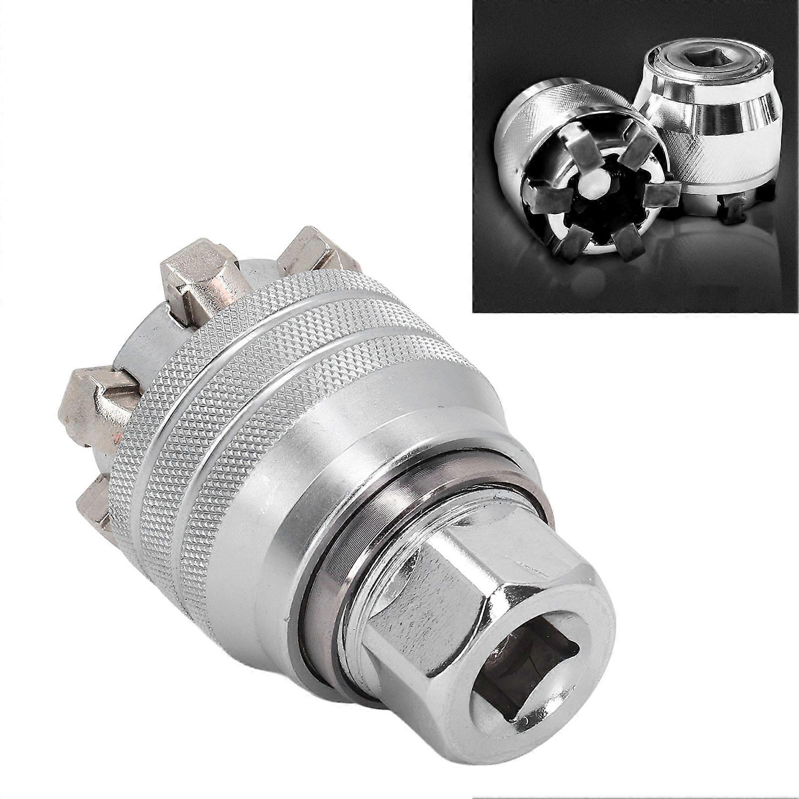 Adjustable Drive Socket 3/8in Universal Wrench Adapter Impact Power Hand Tools Electric Drill Attachment 10~19mm 
