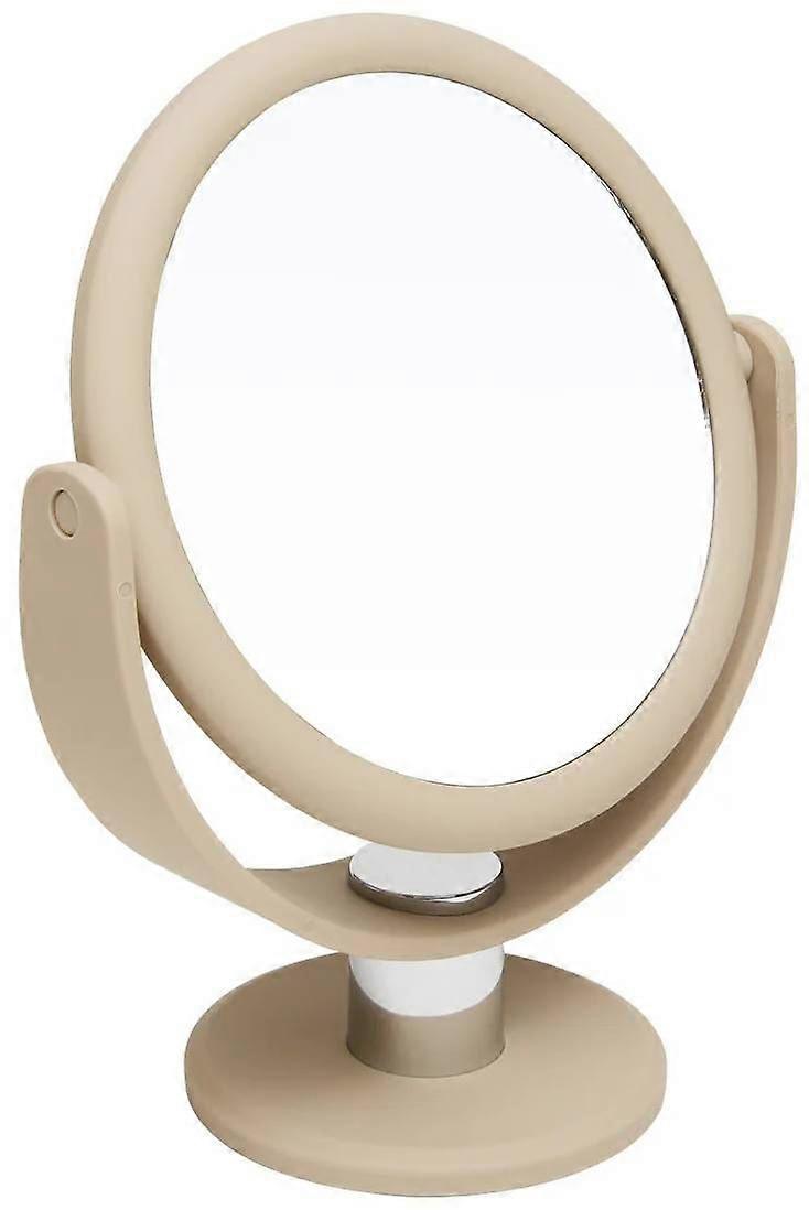 Alice Wheeler London Soft Touch Vanity Mirror - Stone Beige