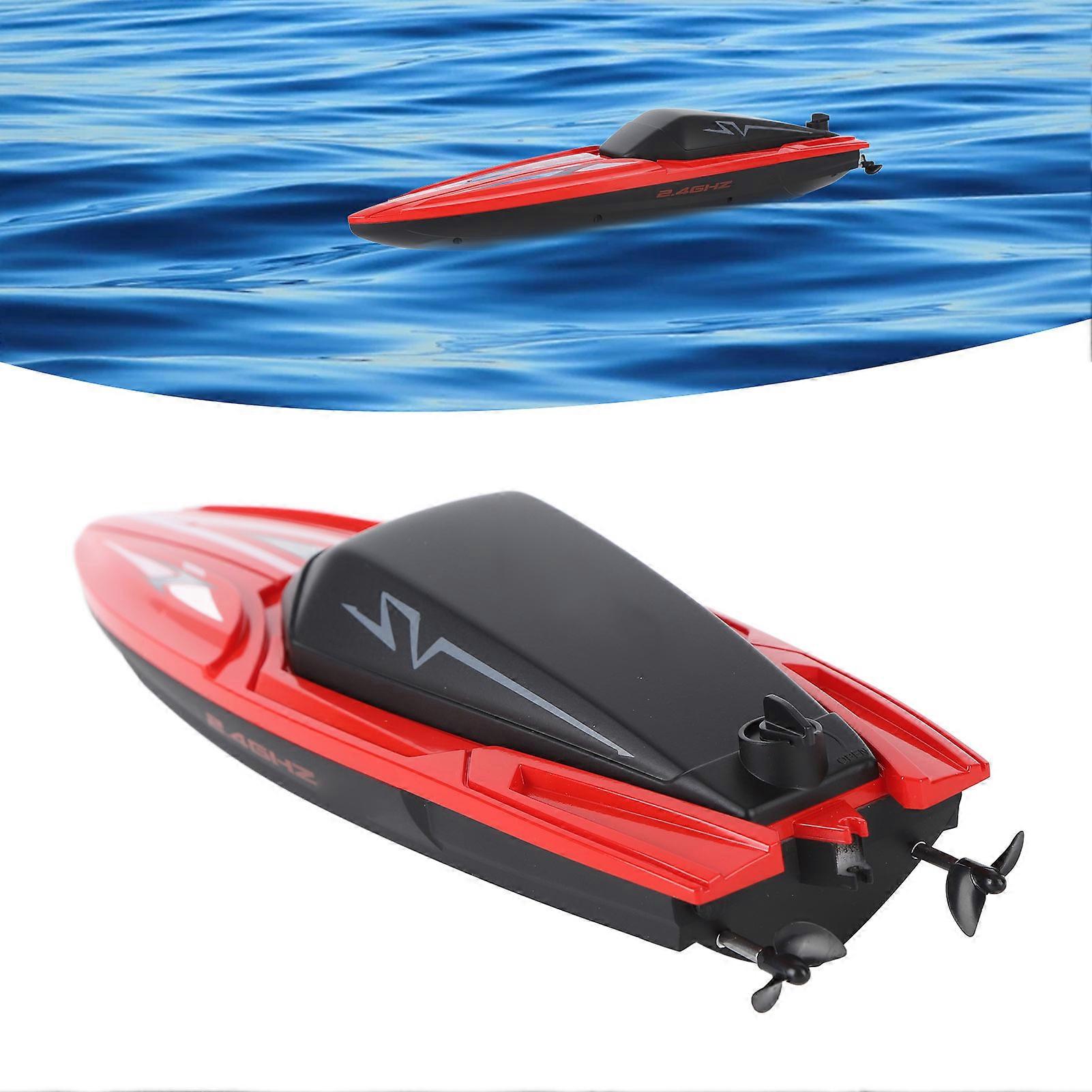 RC Boot Wasserdicht Off Water Induktion Dual Motor Fernbedienung Elektrisches Rennboot Schnellboot 2.4G 3 Rumpf Batterie