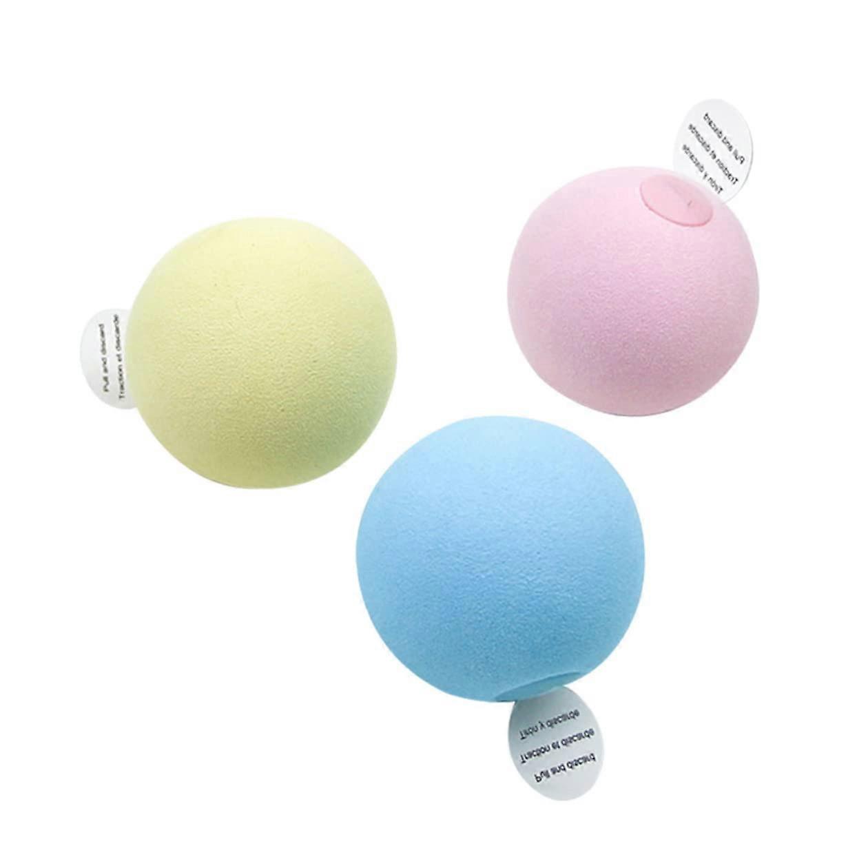 3 Pieces Gravity Calls Cat Toy Cat Games Teaser for Cats Interactive Cat Toy Cat Cat Ball Catnip Kitten Teaser Automatic