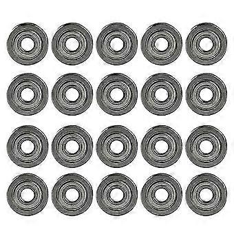 20PCS Extruder U-Slot Pulley Ball Bearing U604ZZ for -10 3D Printer Accessories 4 x 13 x 4Mm Edition 0704