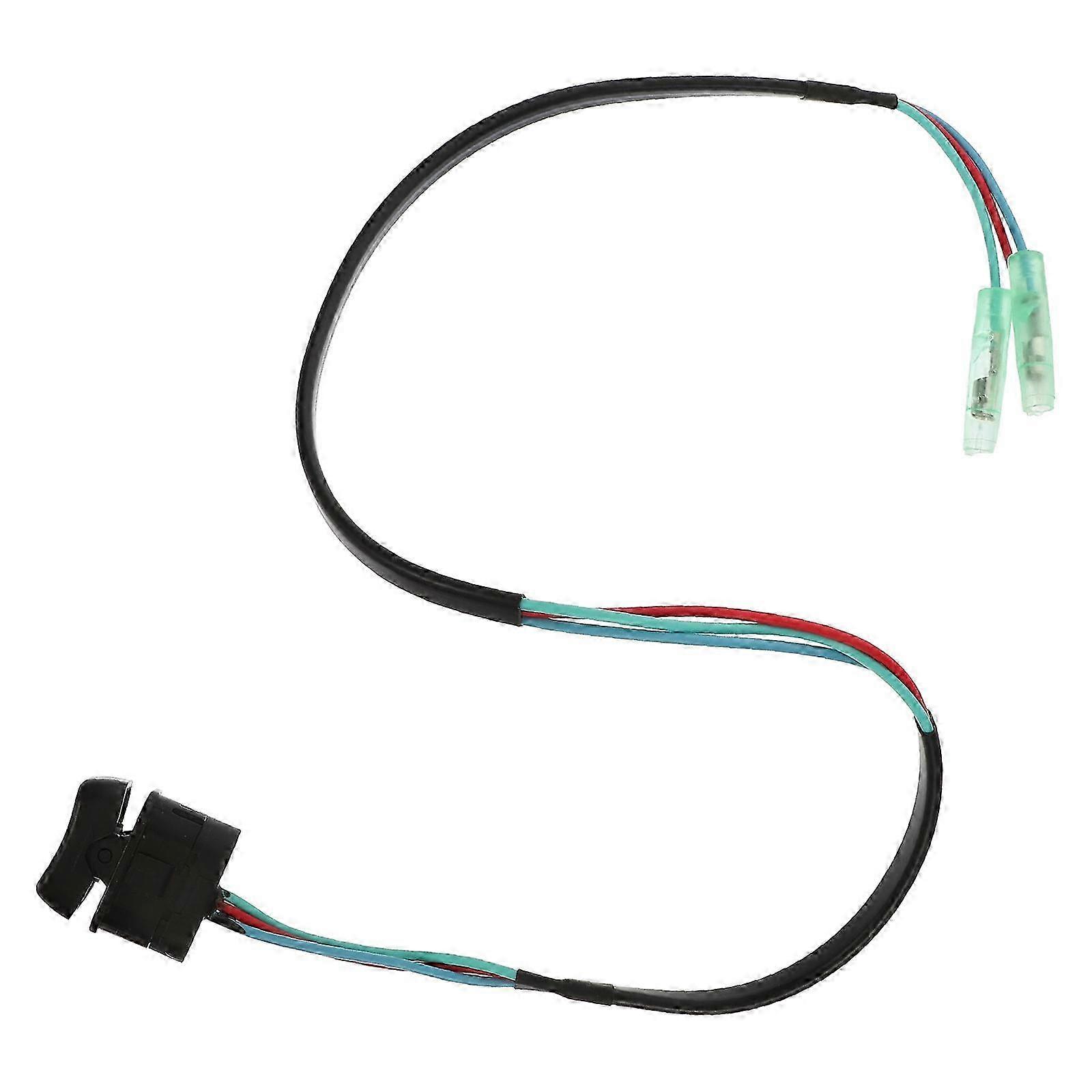 ボート交換用トリムスイッチ船外機用トリムチルトスイッチアセンブリ60.5X2.9X1.90CMブラックSZRH AB