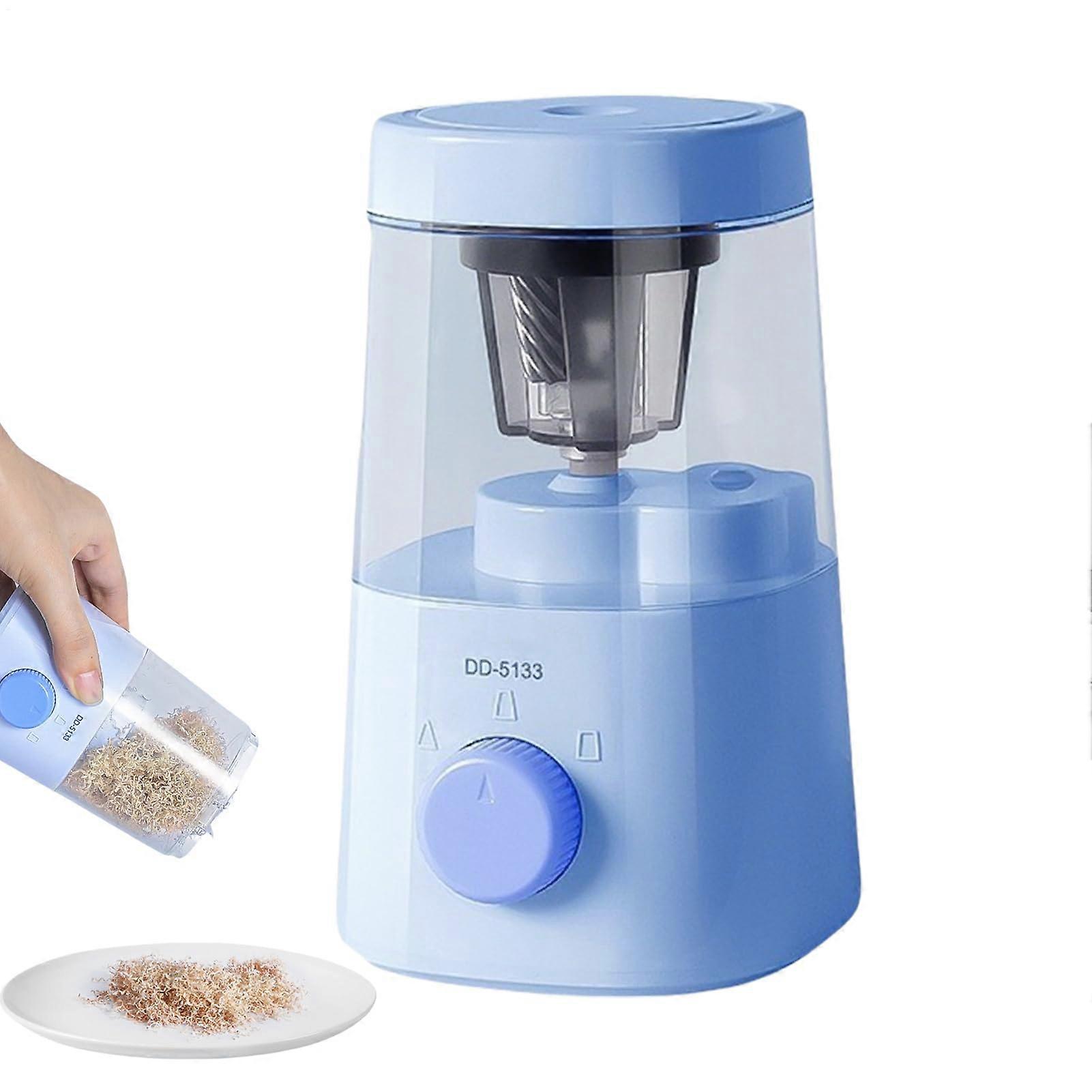 Automatic pencil sharpener Quiet sharpening device for pencils Electric sharpener for household, school, classroom, students