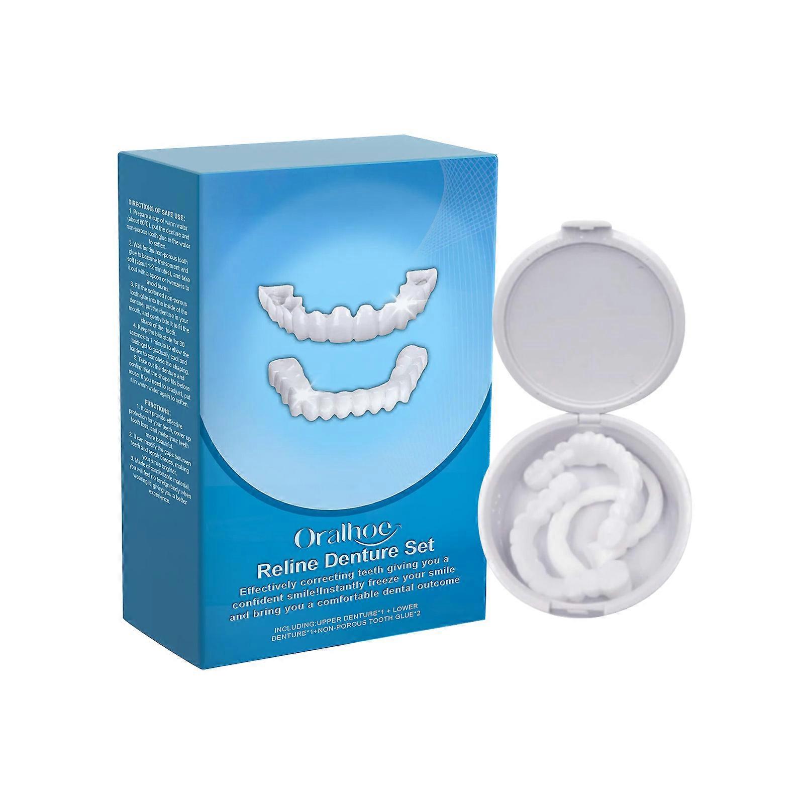 Denture Modification Set - Enhance Your Smile with Comfortable Resin Material