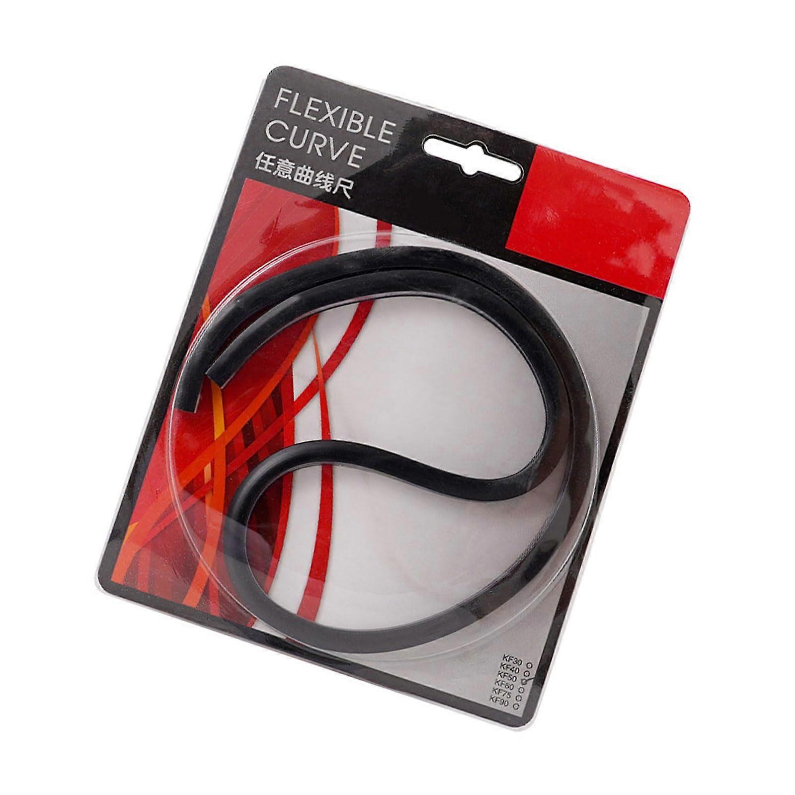 30 cm / 40 cm / 50 cm / 60 cm / 75 cm / 90 cm Curve Ruler Flexible Ruler Measuring Tool Soft Ruler for Painting and Drawing 50CM