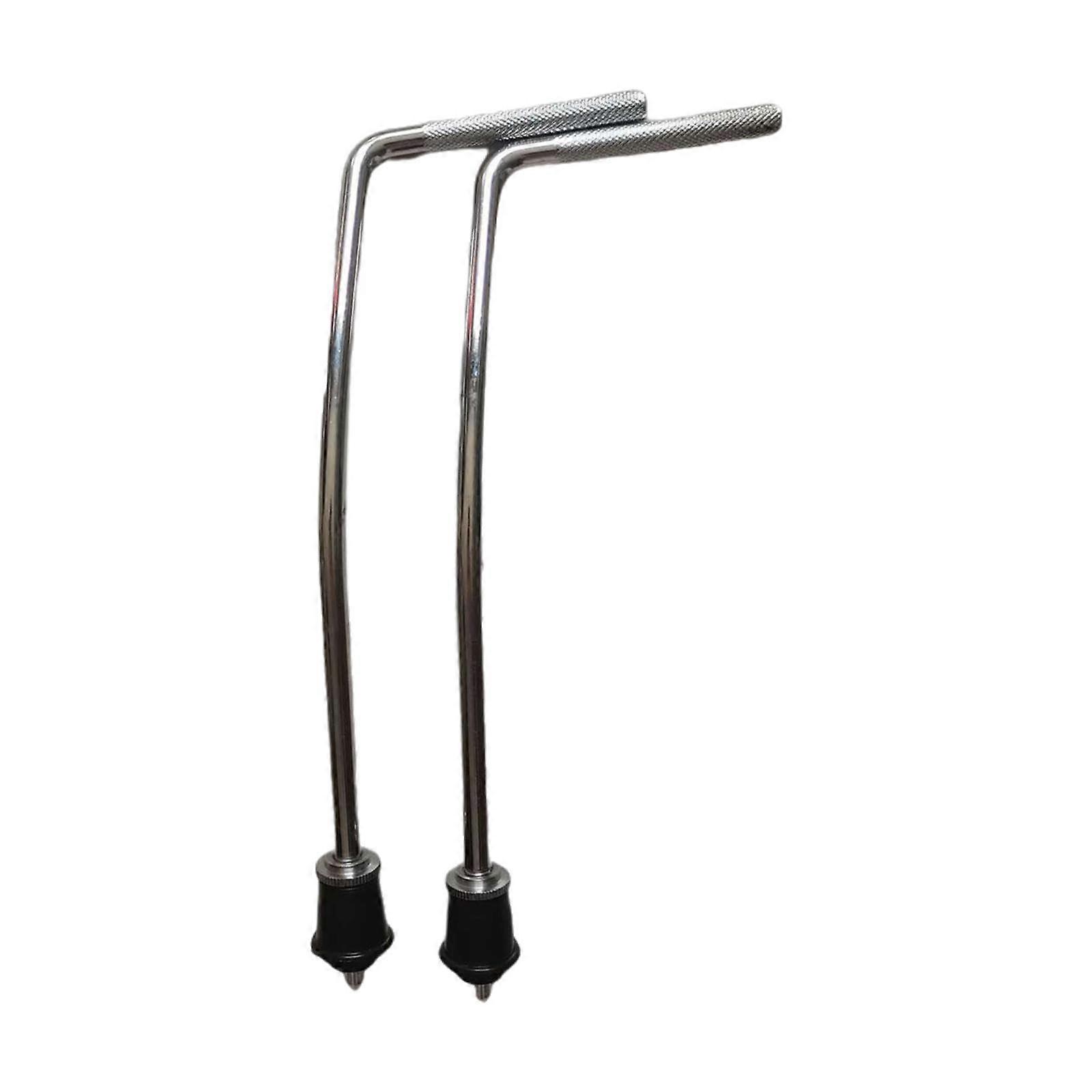 2 x drum accessories, metal, durable, drum legs, drum parts
