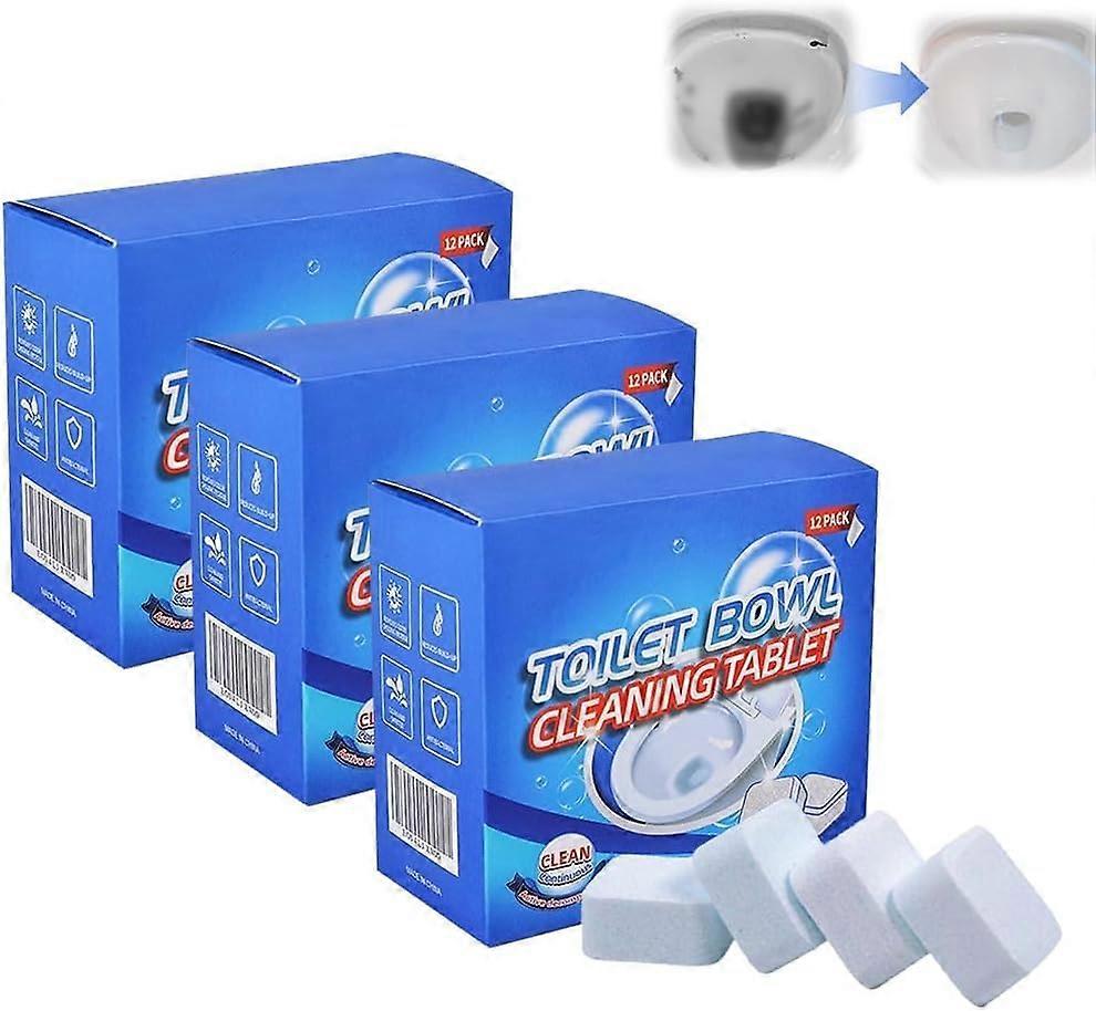 WC Reiniger Extra Stark Toilet Cleaner Tablets With Scent - Urine & Lime Scale Remover - Foaming - For Toilets & Pipes