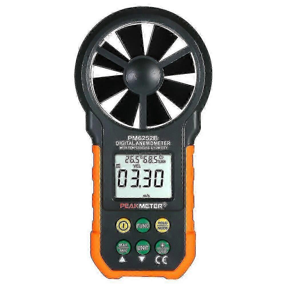 Digital Anemometer Wind Speed Meter Lcd Digital Anemometer Sensor Air Volume/temperature/humidity t