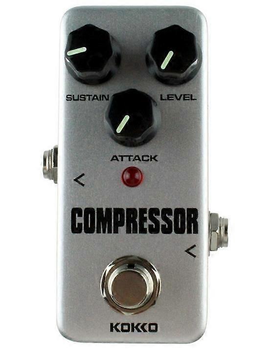 Mini guitar compressor pure analog bypass design effect pedal