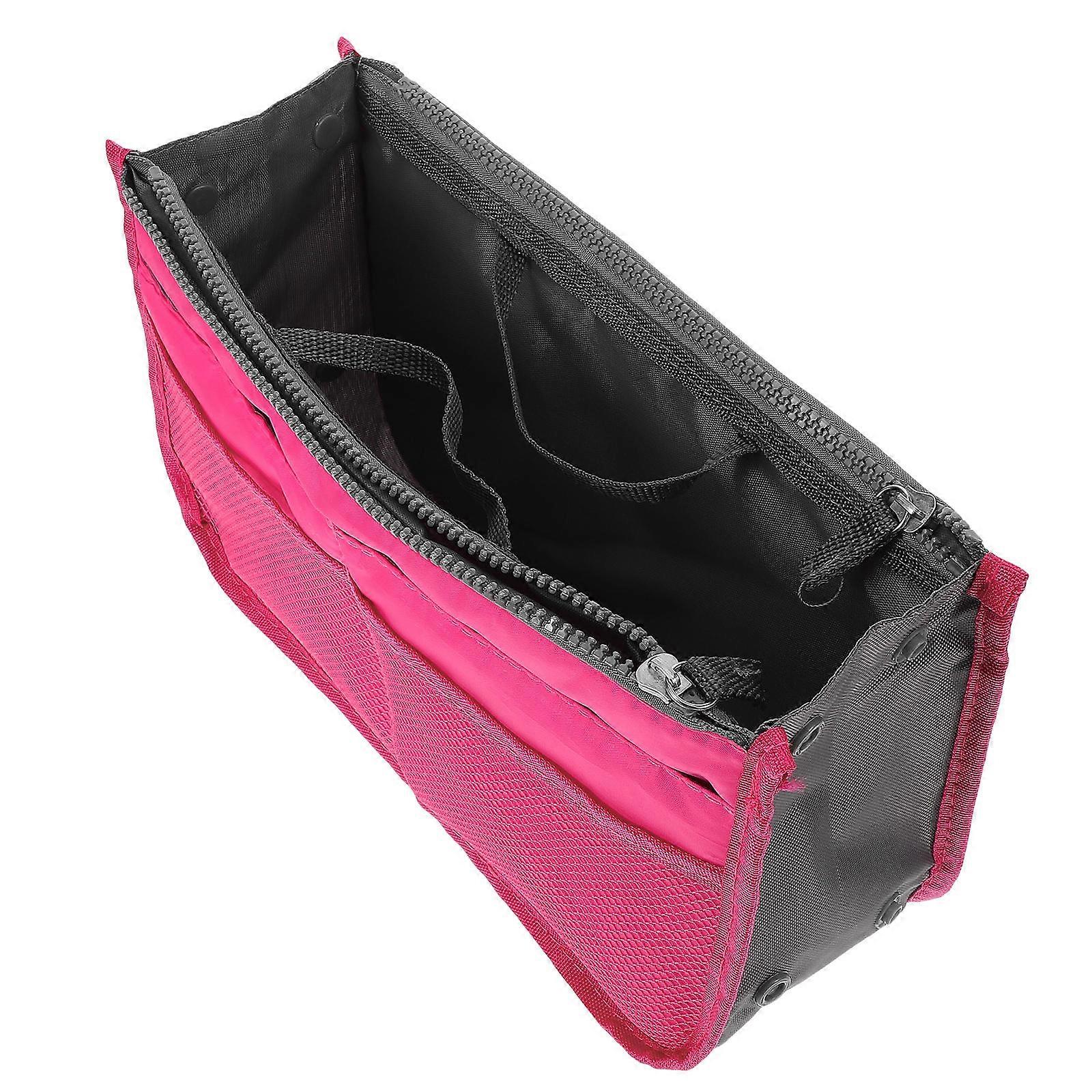 Nylon Bag Liner for Storage with Craftsmanship and Fine Stitching Rosy Large Capacity Storage Bags