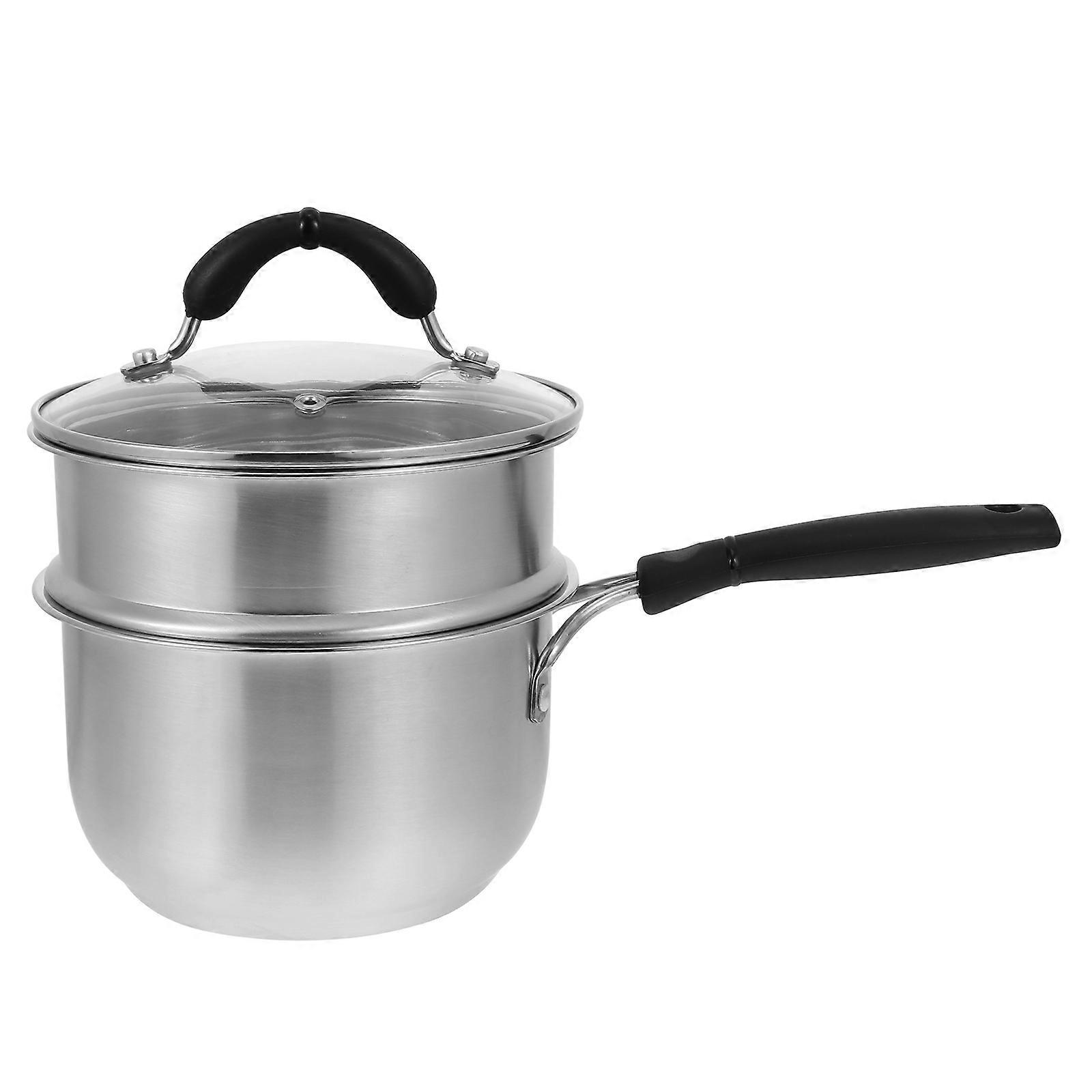 Γλάστρες αποθεμάτων ανοξείδωτου Δοχείο Home Cooking Silver 13.2×9.8×7.1in 1Pc
