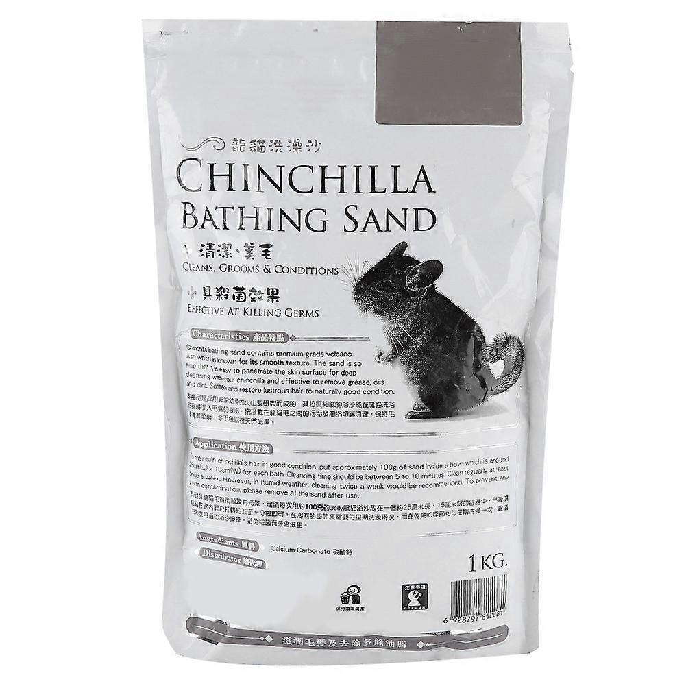 Safe Pet Bath Sand Hamster Chinchilla Bathing Sand for Small Pets Bathing Deodorization