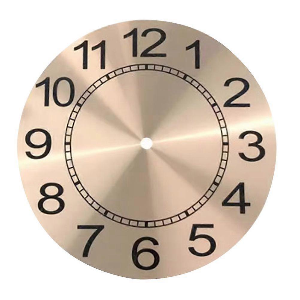 Wall Clock Dial DIY Clock Dial Replacement Dial Part for DIY Clock Making Round Clock Dial Part