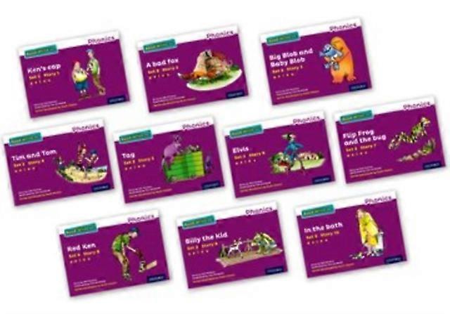 Read Write Inc. Phonics Purple Set 2 Core Storybooks Mixed Pack Of 10 by Gill Munton Paperback Book