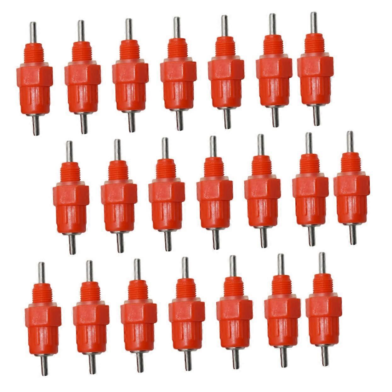 22 pieces chicken drinker brooder goose automatic broiler water drinker