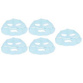 5 Sheets Collagen Soluble Film Improve Elasticity Skin Firming Collagen Hydrating Face Film for Whole Face