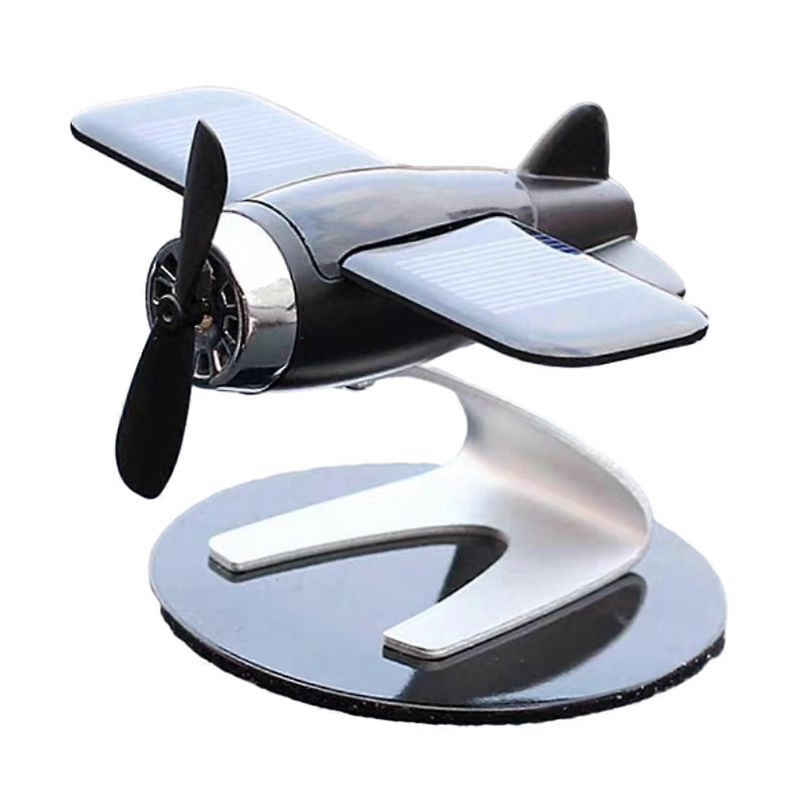 SUV Perfume Diffuser Airplane Model Solar-Powered In-Car Aromatherapy Decor