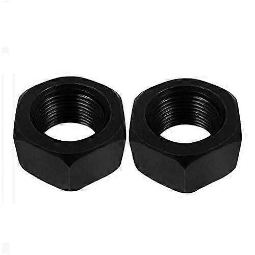 Steel nuts, M8 M10 M12 hex nuts with fine thread, black carbon steel grade 8.8 GB6170, hex nuts with fine thread (M12x1.0mm).