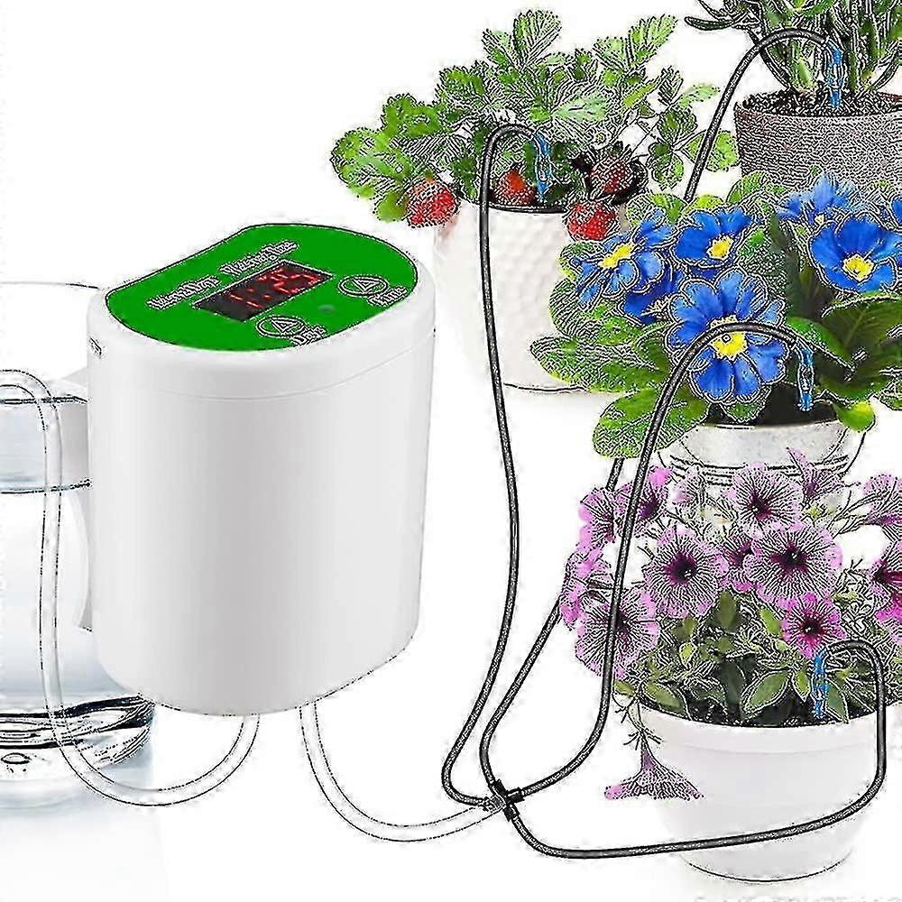 نظام الري التلقائي USB Power التلقائي الري بالتنقيط كيت عطلة مصنع أجهزة الري للنباتات الداخلية المحفوظة بوعاء