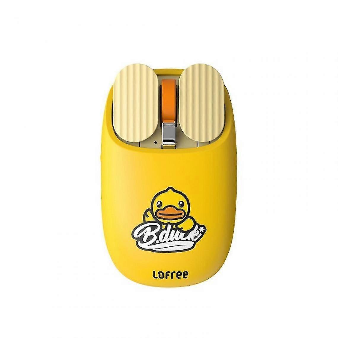 Yellow Duck Bluetooth Mouse Wireless Home Office Games Adorable Mouse, Ep115 Mouse
